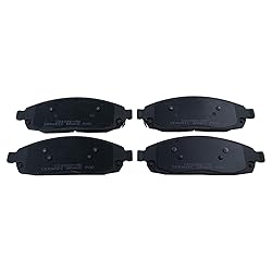 TRQ Front Brake Pads Ceramic Compatible with