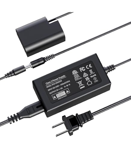 HonzcSR AC/DC Adapter Compatible For Panasonic Camcorder AG