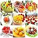 Watermelon Slicer Corer watermelon Cutter & Server cantaloupe cutter melon slicer High Quality Stainless Steel with FREE Melon Baller and Fruit Carving Knife