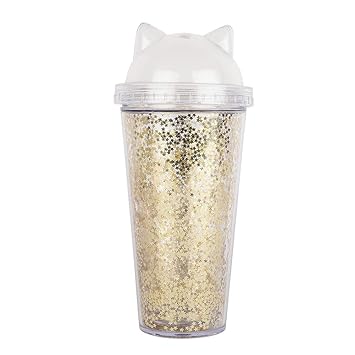 miniso tumbler with straw