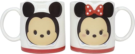 Amazon Co Jp ディズニー ツムツム ペアマグ ミッキーマウス ミニーマウス San2453 1 ホーム キッチン