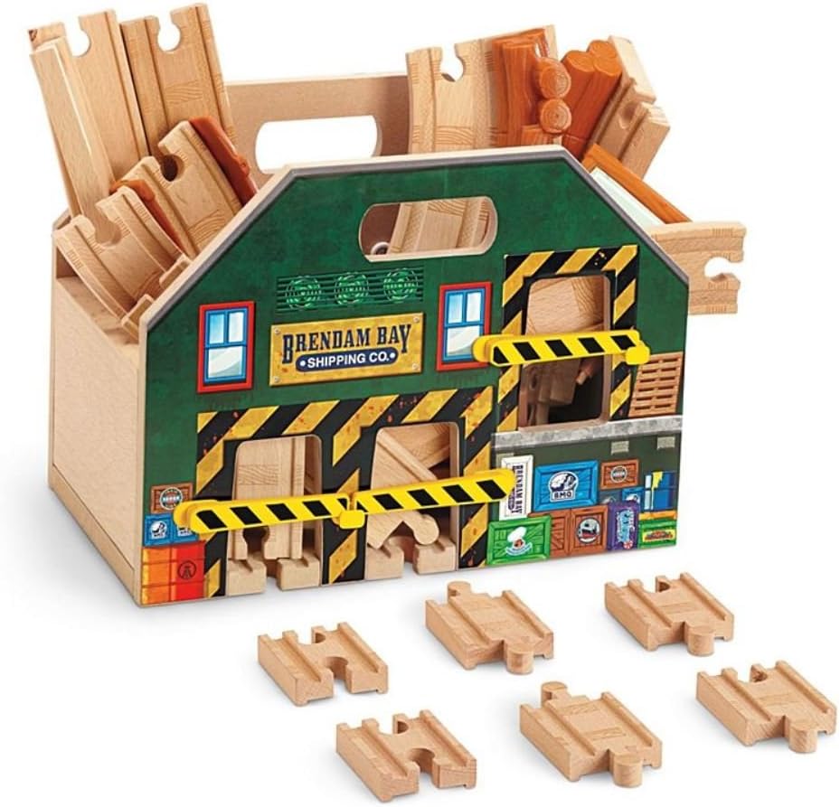 thomas the train carrying case wooden