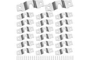 20pcs Picture Frame Hanger Hanging Photo Wall Oil Painting Mirror Saw Tooth Hooks with Screws