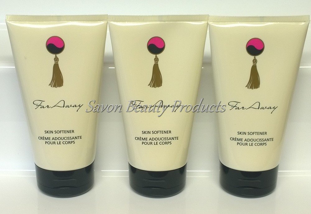 3 x Avon Perfumed Body Lotion Cream Skin Softener Available In Far Away Little Black Dress Perceive (Far Away)