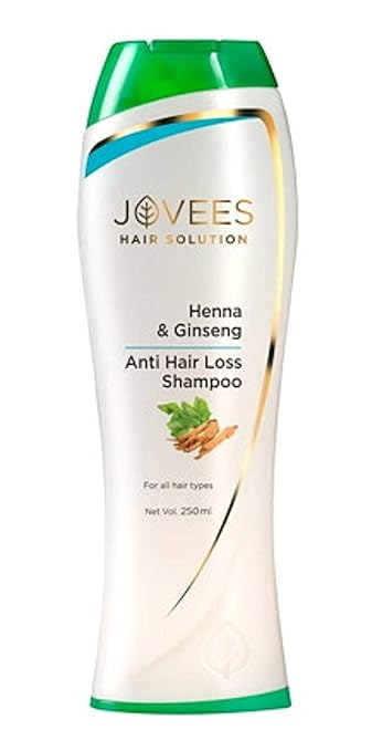 Jovees Henna & Ginseng Anti Hair Loss Shampoo, 250ml