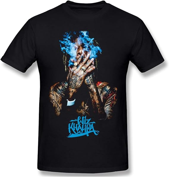 Amazon Co Jp メンズ Tシャツ Wiz Khalifa 半袖 無地 人気 汗染み防止 夏季対応 丸首 トップス Tシャツカットソー 通勤 通学 服 ファッション小物