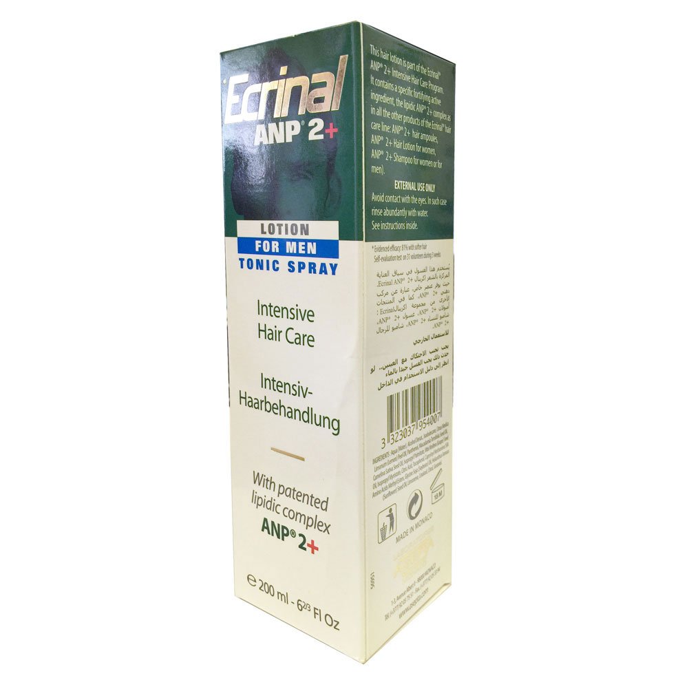 Ecrinal Hair Lotion with ANP 2+ for Men6.7oz. (200ml)