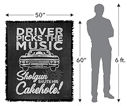 LOGOVISION Supernatural Blanket, 50"x60" Driver