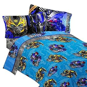 Amazon.com: 3pc Transformers Twin Bed Sheet Set Optimus