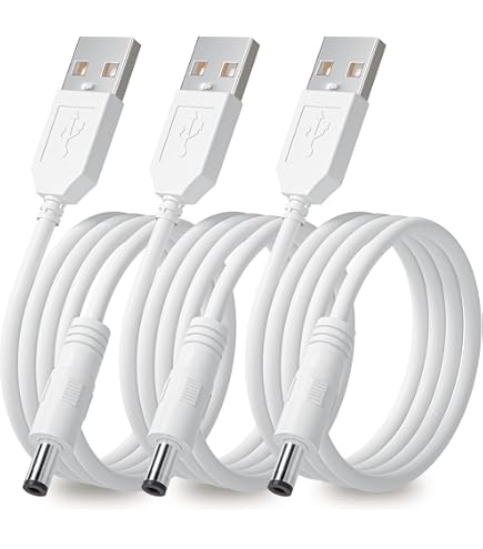 Amazon.com: RUITEXUN 1m/3.3ft USB 2.0 Type A Male to DC 5.5 x 2.1