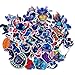 Waterproof Laptop Stickers Waterproof Skateboard Snowboard Car Bicycle Luggage Decal 50pcs Pack