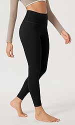 ODODOS Women's High Waist Workout Leggings 2-Pack