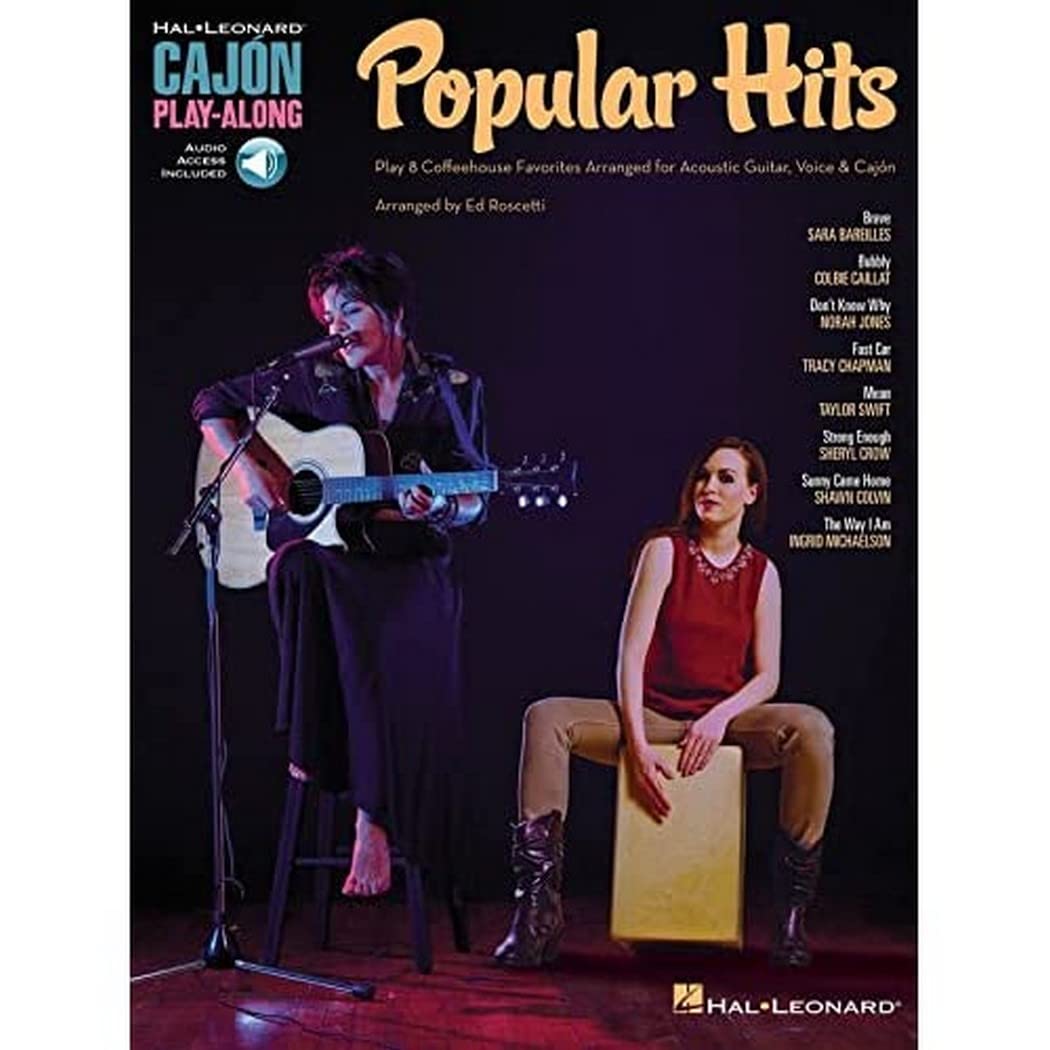 Popular Hits: Cajon Play-Along (Hal Leonard Cajon Play-along)