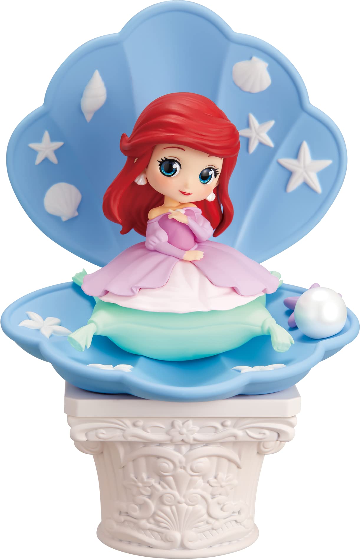 Banpresto - Q Posket Stories - Disney Characters - Pink Dress Style Ariel (Version A) Statue