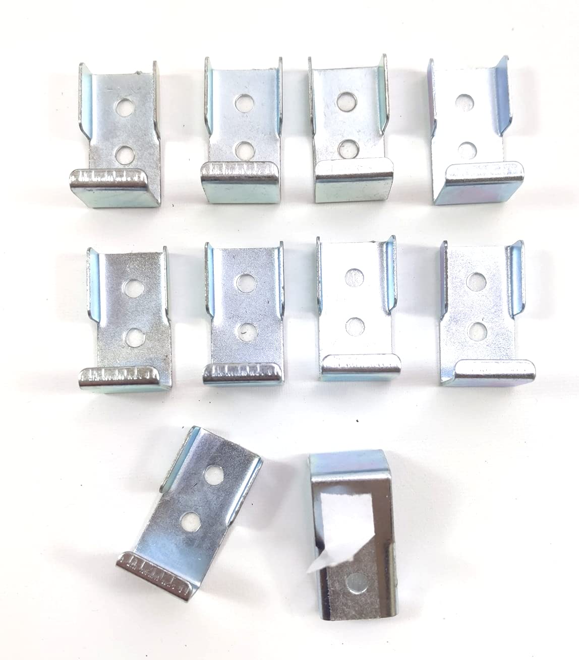 Lombardi & Smith Valance Clips for 50mm Wooden Venetian Blind Valance Pelmet (10 Pack)