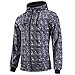 FZDX Hoodie Men's Slim Fit Long Sleeve Lightweight Full-Zip Hooded Sweatshirt Camouflage