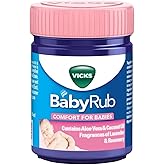 BabyRub Soothing Vapour Ointment for Babies (50 ml - 1.7 oz) + V4l Paper Napkin 125 Sheets Free