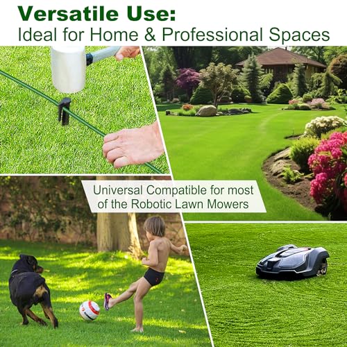 DazSpirit 250 m Delimitor Cable for Robot Lawnmower + 150 Pins, 20 Cable Connectors, 10 Terminals Connection, Accessory Kit Compatible with Gardena Bosch Husqvarna Worx Honda Robomow USW