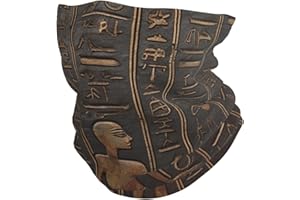 Winter Neck Warmer for Men Women, Ancient Egyptian Hieroglyph Neck Gaiter UV Sun Protection Face Mask Windproof Cold Weather 