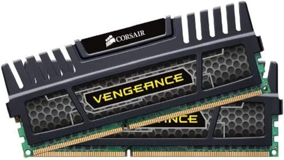 Corsair Vengeance 16GB DDR3 1600MHz CL9 XMP Desktop Memory Kit 2x8GB Black