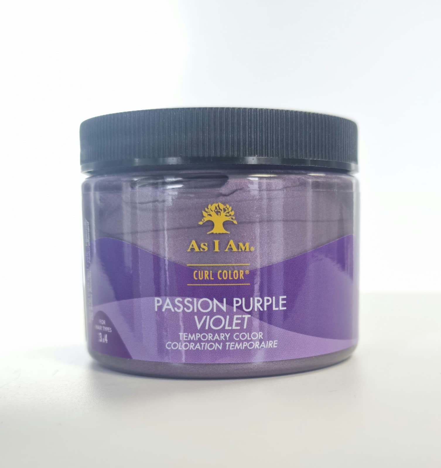 As I Am Curl Color Passion Purple- Temporary Colour & Curling Gel 6oz