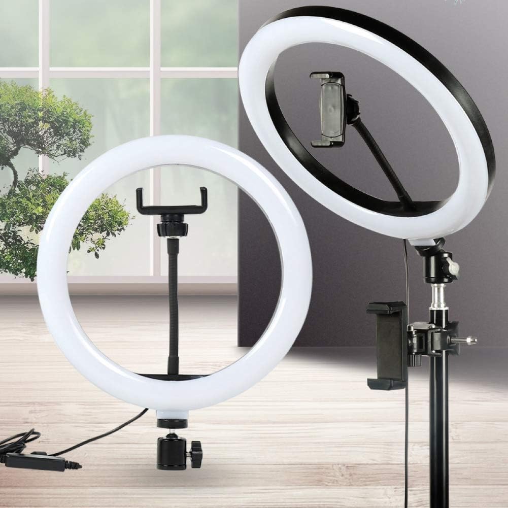 Newrys 26cm LED Ring Light Camera Phone Photography LED Ring Light USB Fill Lamp for Selfie Makeup for Live Streaming, YouTube Video, Makeup
