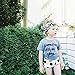 Unisex Baby Kids Summer Short Sleeve Letters Print T-shirt Tops (4-5 Years)