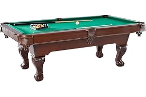 Barrington Billiards Multiple Styles Pool Table, Preassembled Playfields with Complete Billiard Accessory Sets, Perfect for Family Game Rooms