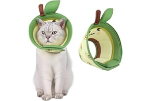 Soft Cat Cone Collar for Recovery After Surgery - Adjustable Elizabethan Collar for Cats and Kittens, Comfortable Donut Style