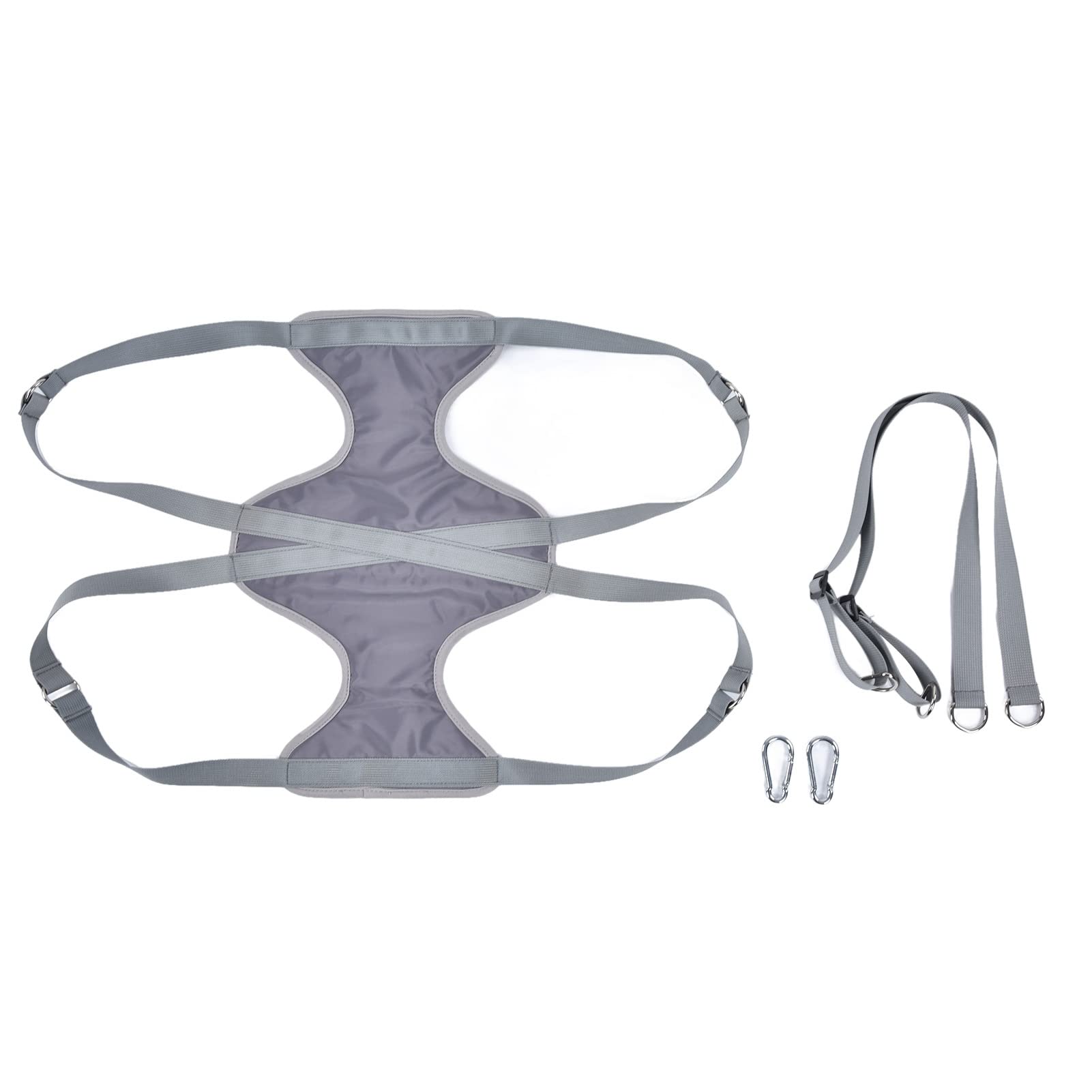 Haofy Pet Grooming Hammock, Small and Medium-sized Dog and Cat Grooming Hammock Pet Grooming Restraint Bag for Dog and Cat Nail Clipping Bath Teeth and Ears Cleaning(grey)