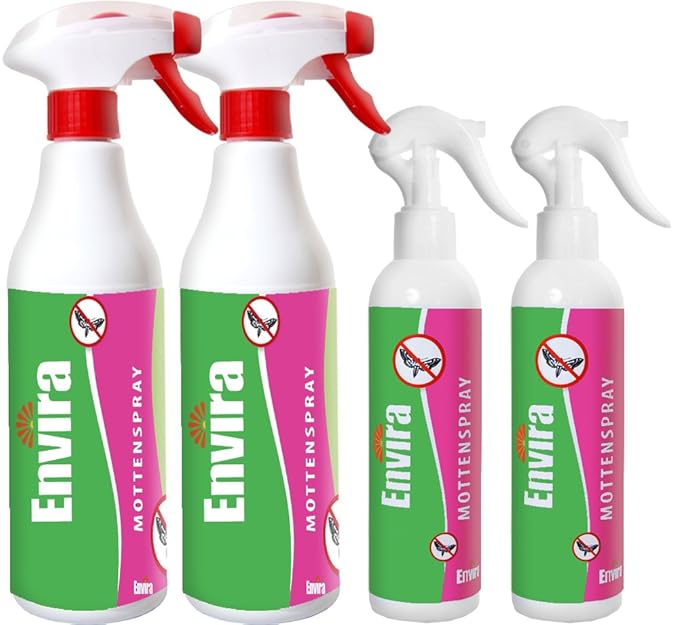 ENVIRA Kleidermotten bekämpfen 2x500ml+2x250ml