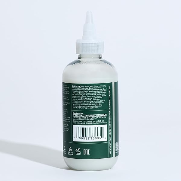 TEA TREE SPECIAL DETOX KOMBUCHA RINSE, REMOVES BUILDUP, ADDS SHINE, FOR ALL HAIR TYPES, 2.5 FL. OZ.