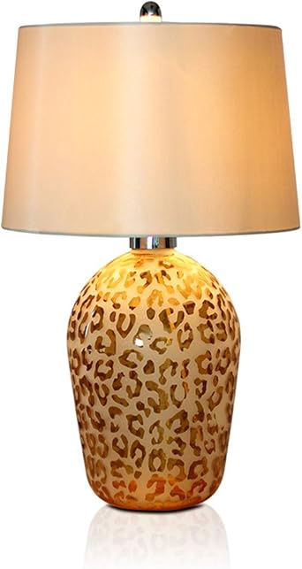 leopard table lamp