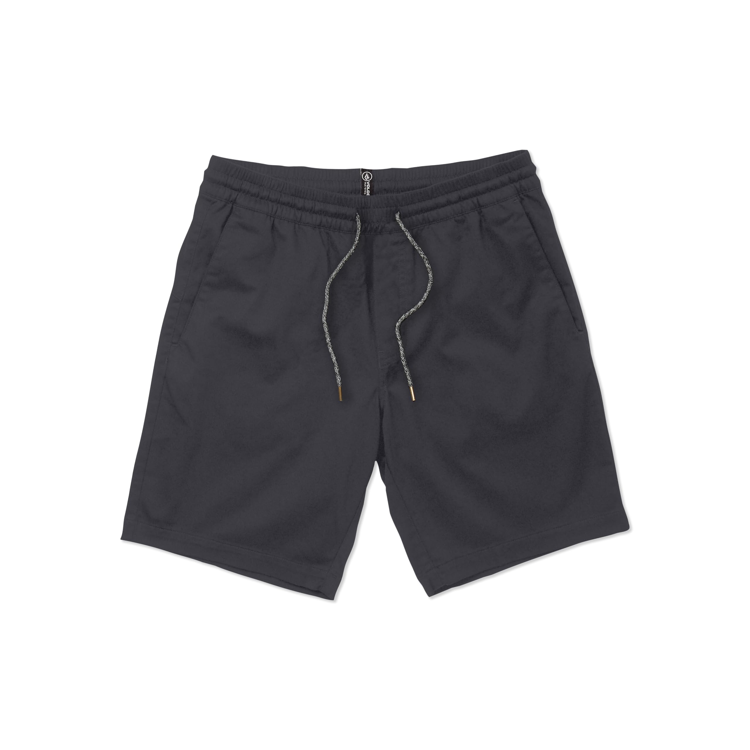 Volcom Men’s Regular Frickin Elastic Waist 19″ Chino Short, Charcoal 1, Large