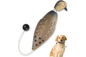 Archerest Dead Duck Dove Pheasant Dummy Bumper Toys for Waterfowl Hunting Retriever Dog Training, Floating Mallard Dummy Trainer Outdoor Soft Durable Realistic Fowl