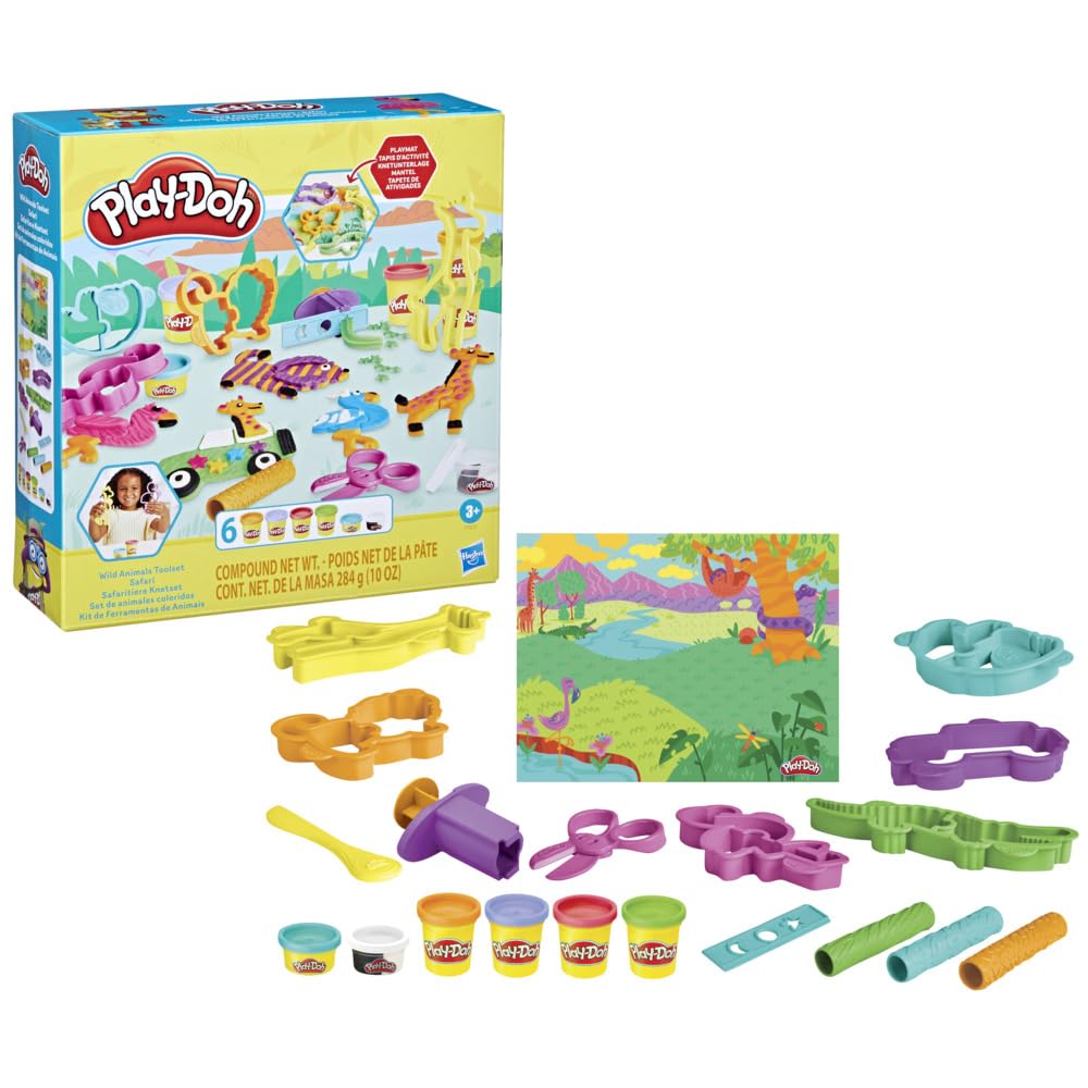 HASBRO PLAY DOH WILD ANIMALS TOOLS
