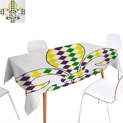 Amazon Com Warm Family Mardi Gras Dinning Tabletop Decoration
