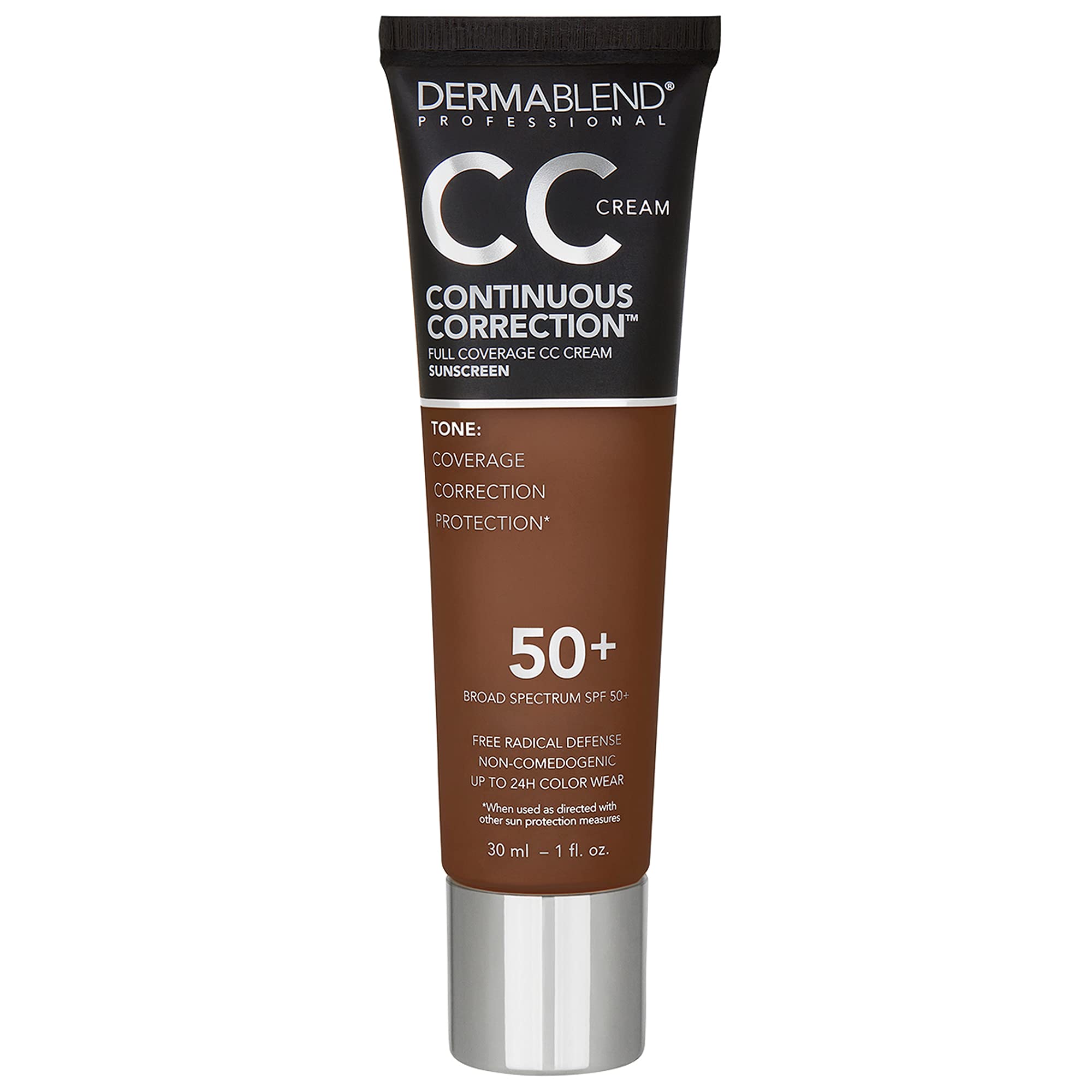 Dermablend Continuous Correction CC Cream SPF 50, 90N Deep
