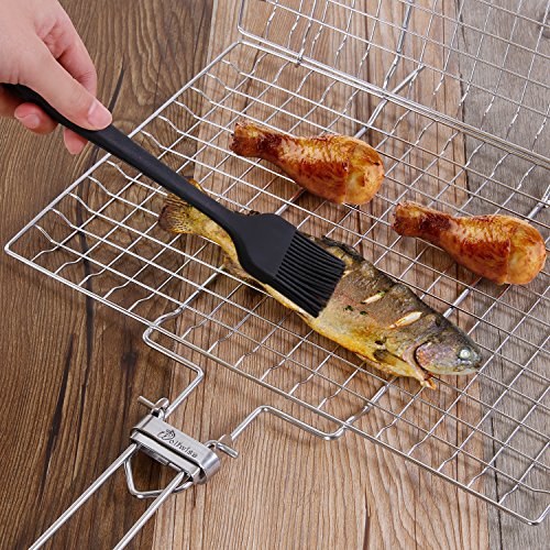 Top 10 Best Fish Baskets For Grilling Best of 2018 Reviews No Place