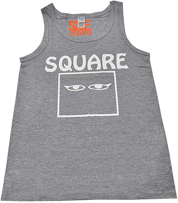 Amazon Square スクエア メンズ タンクトップ ジムウエア トレーニングウエア スポーツシャツ フィットネスウエア 筋トレ 吸汗速乾 2色 タンクトップ 通販
