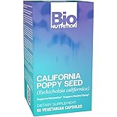 Bio Nutrition California Poppy Vegi-Caps, 60 Count