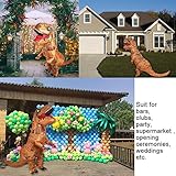 T-Rex Dinosaur Inflatable Toys Costume Halloween Blow up Suit Airblown Inflatable Christmas Yard Decoration