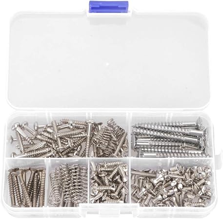 EXCEART 9 Tipos de Kit de Tornillos de Guitarra Accesorios de ...