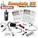 BackFire Single Universal Automotive Exhaust Flame Thrower Fire Complete Car,Motorcycle,Truck Fire Throwing Kit