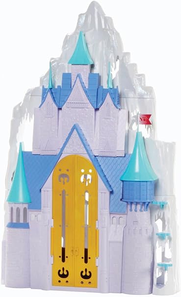 frozen castle and ice palace playset