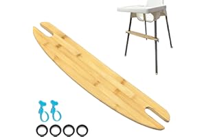 High Chair Footrest, Non-Slip High Chair Foot Rest Height Adjustable Highchair Footstool, Portable Foot Rest for Baby HighCha