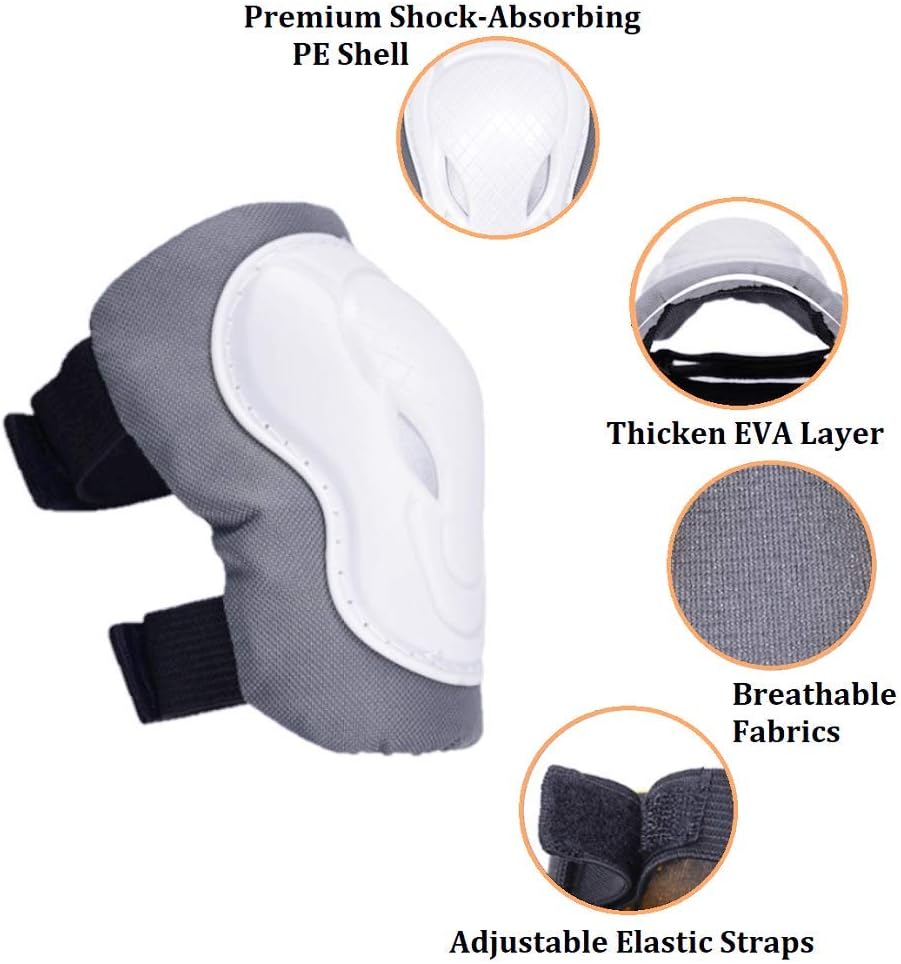 COOLGO Kids Child Bike Helmet and Pad Set for 38 Years Children