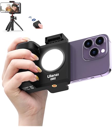 スマホアクセサリー Leica LUX Grip 18562 Amazon.com: Leica LUX Grip for Smartphones (18562) : Cell Phones