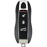 USAKeys Car Key Keyess Entry Remote Replacement for Porsche 2010/2011/2012/2013/2014/2015/2016/2017 911 Cayenne Boxster KR55WK50138, KR55WK50136 315MHZ (1)