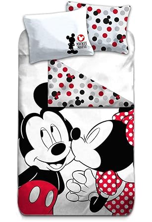 Aymax S P R L Mickey Minnie Mouse Vintage Bedding Set 140 X 200